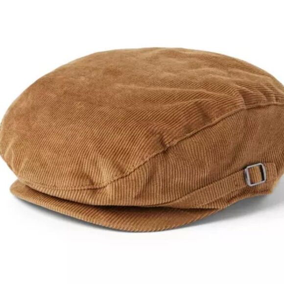 Janie and Jack 100047321 Brown Corduroy Newsboy Cap size 6 to 8 - Picture 1 of 9